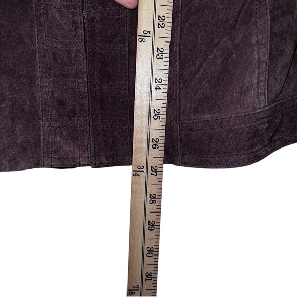 Pamela McCoy 100% Leather Coat Size Small - Picture 4 of 11